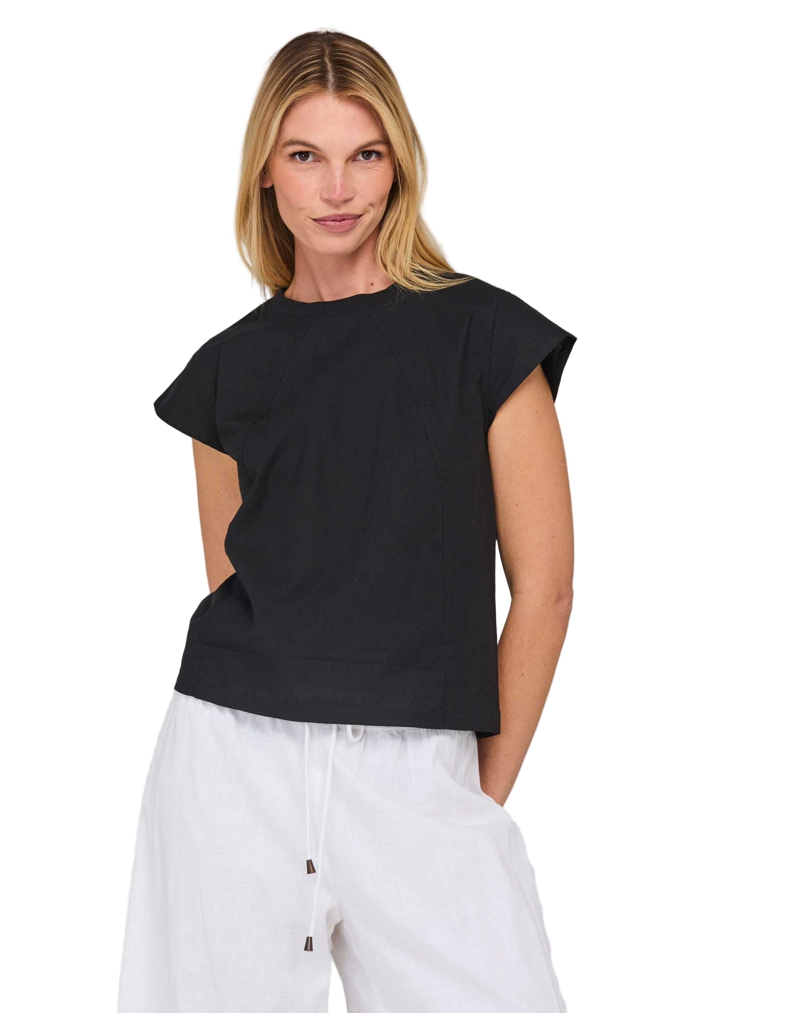 Leaf Top Black Tops Boom Shankar 8