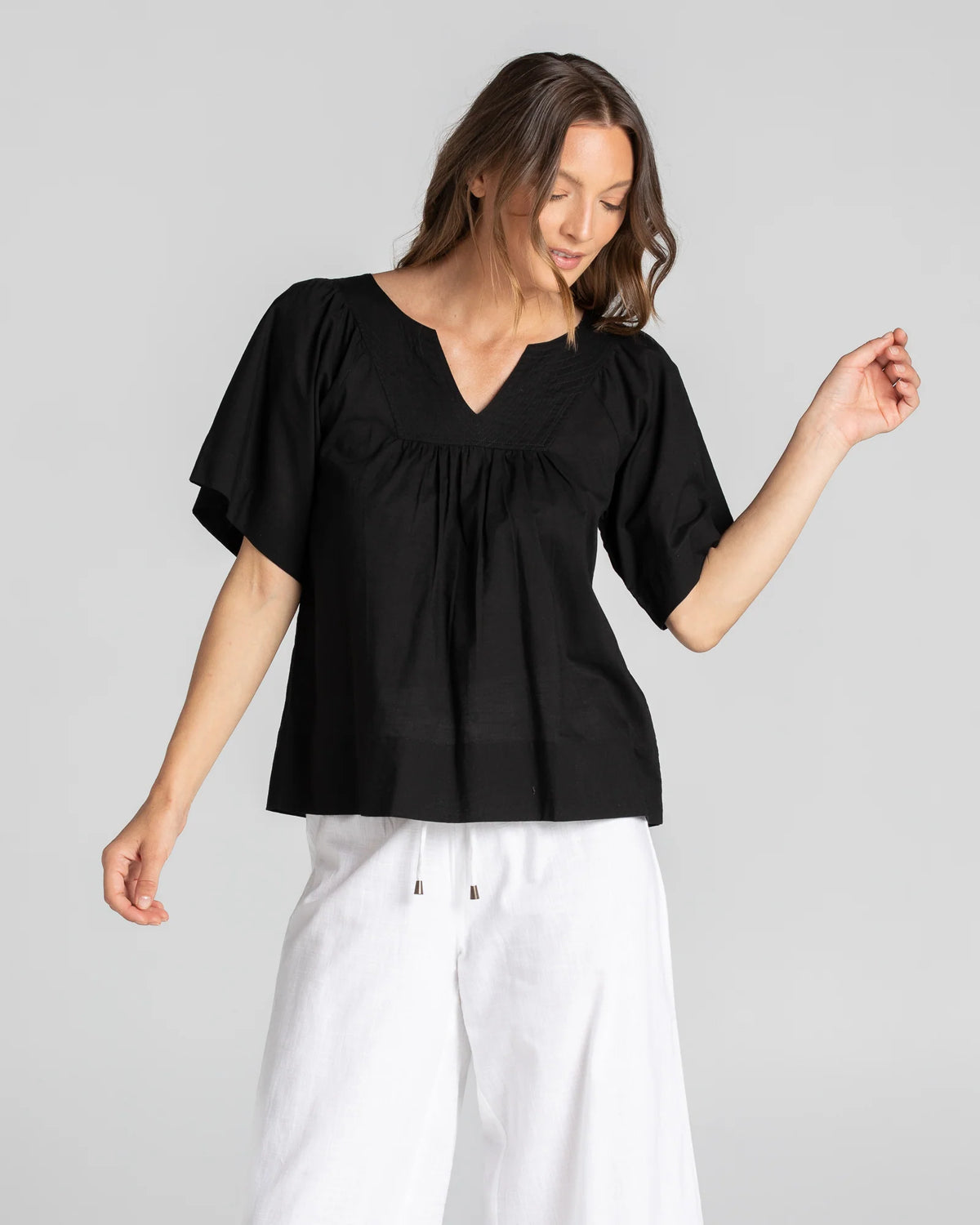 Freya Top Basic Black Tops Boom Shankar