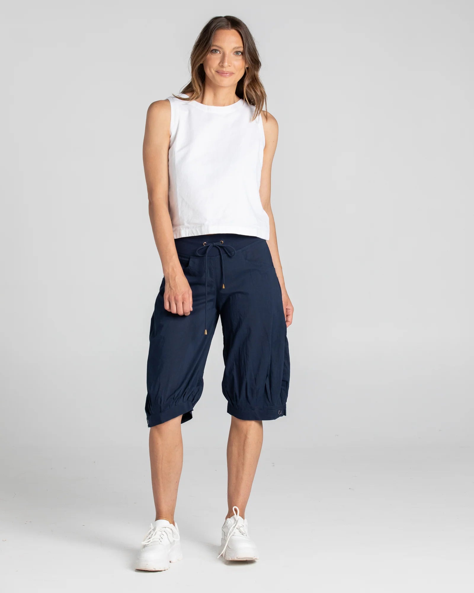 Jada Short Basic Navy Bottoms Boom Shankar