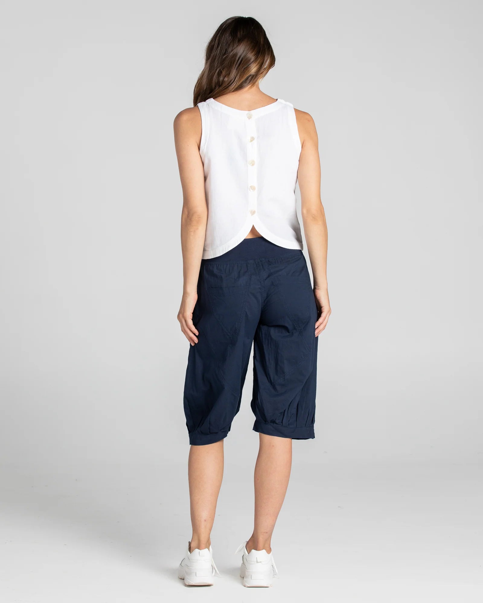 Jada Short Basic Navy Bottoms Boom Shankar
