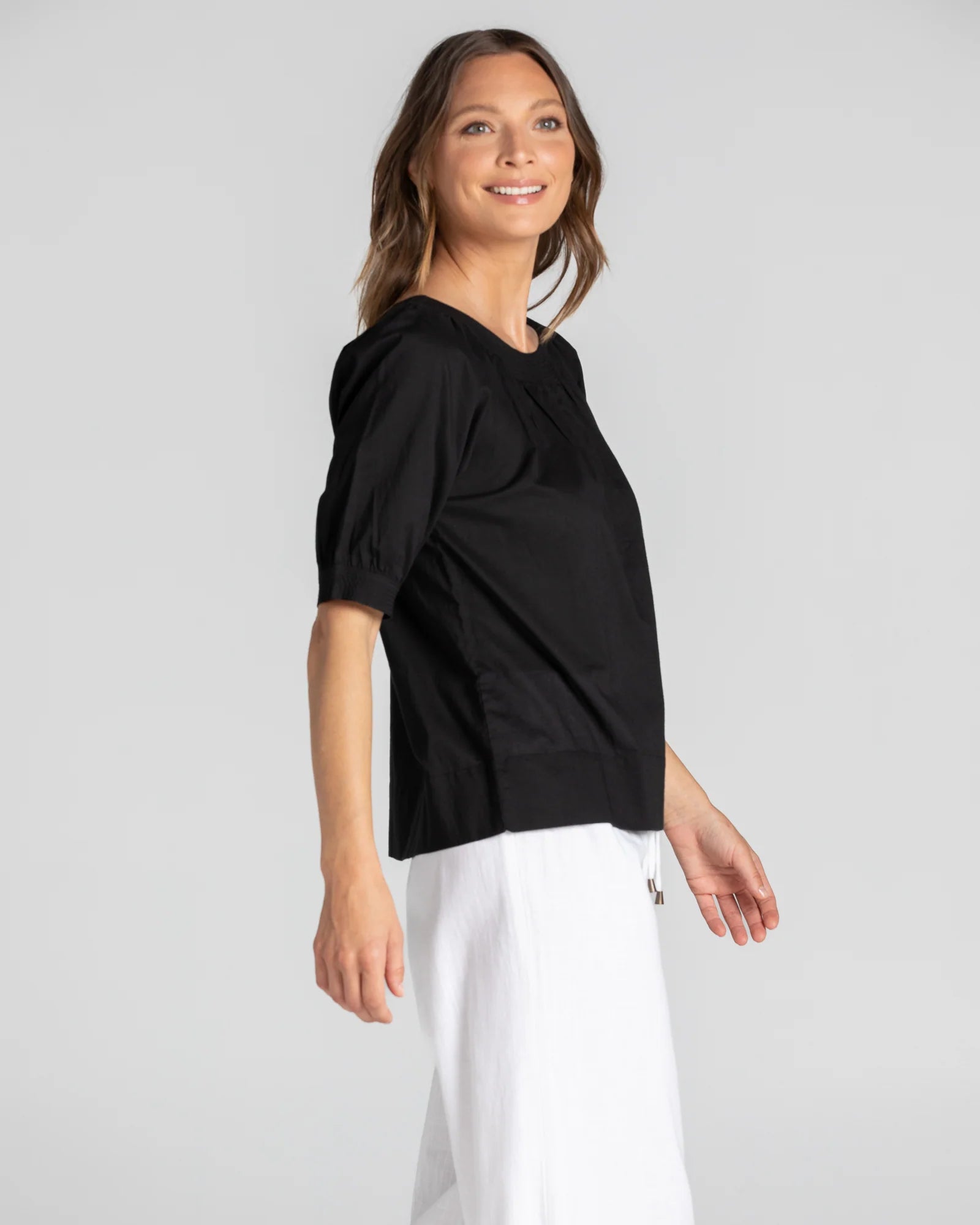 Bliss Top Basic Black Tops Boom Shankar