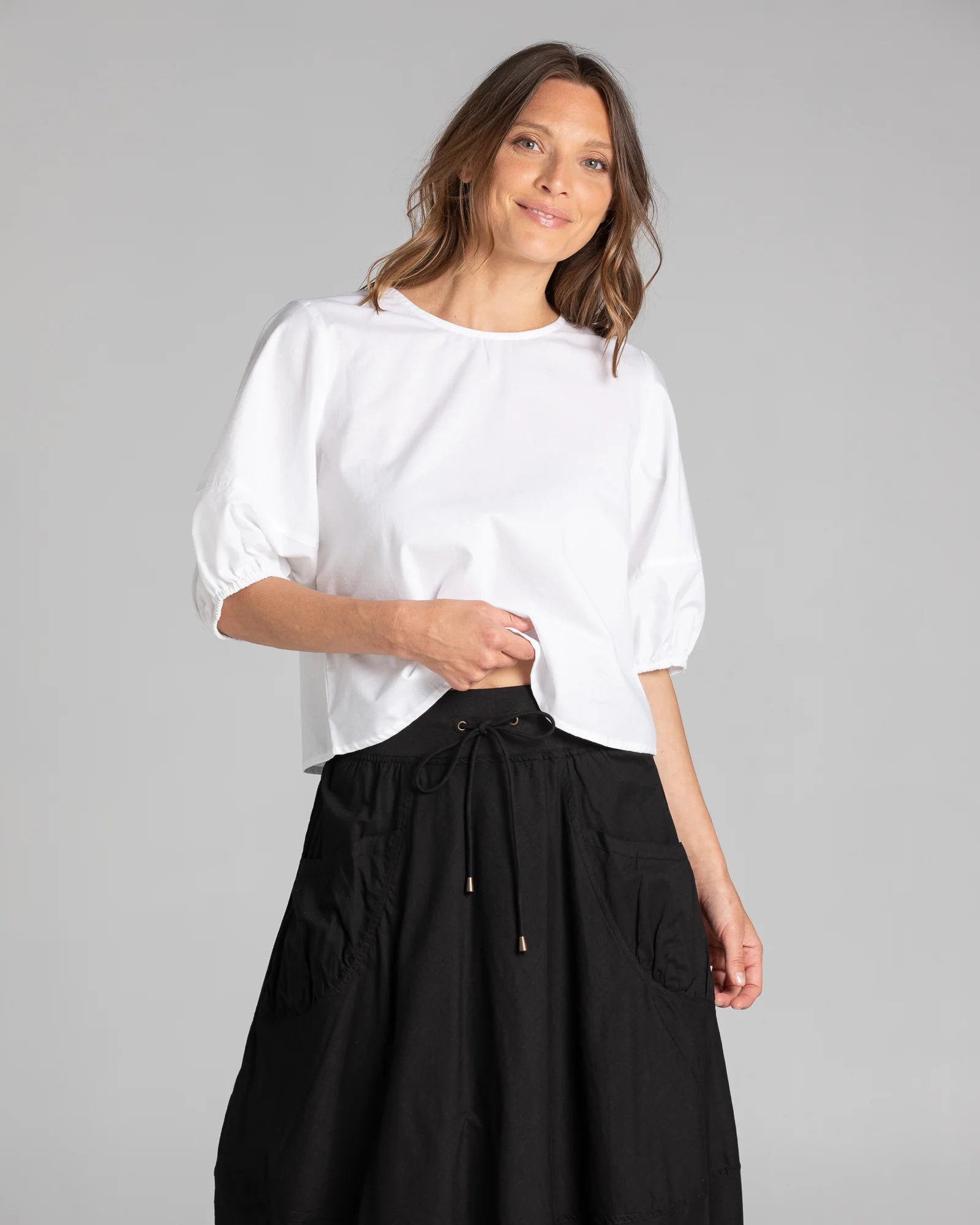 Guru Skirt Basic Black Skirts Boom Shankar