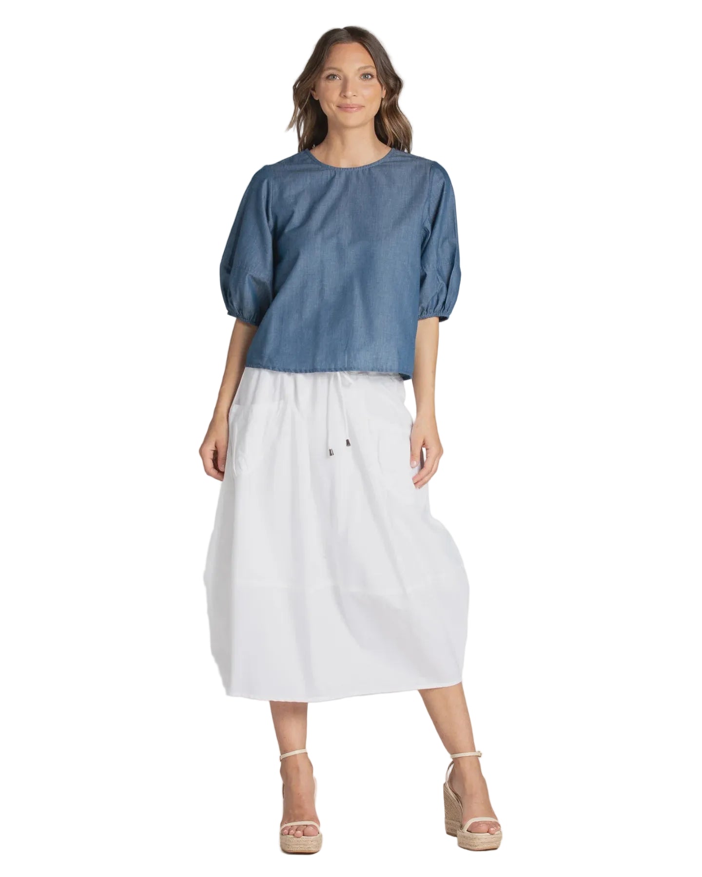 Guru Skirt Basic White Skirts Boom Shankar 6