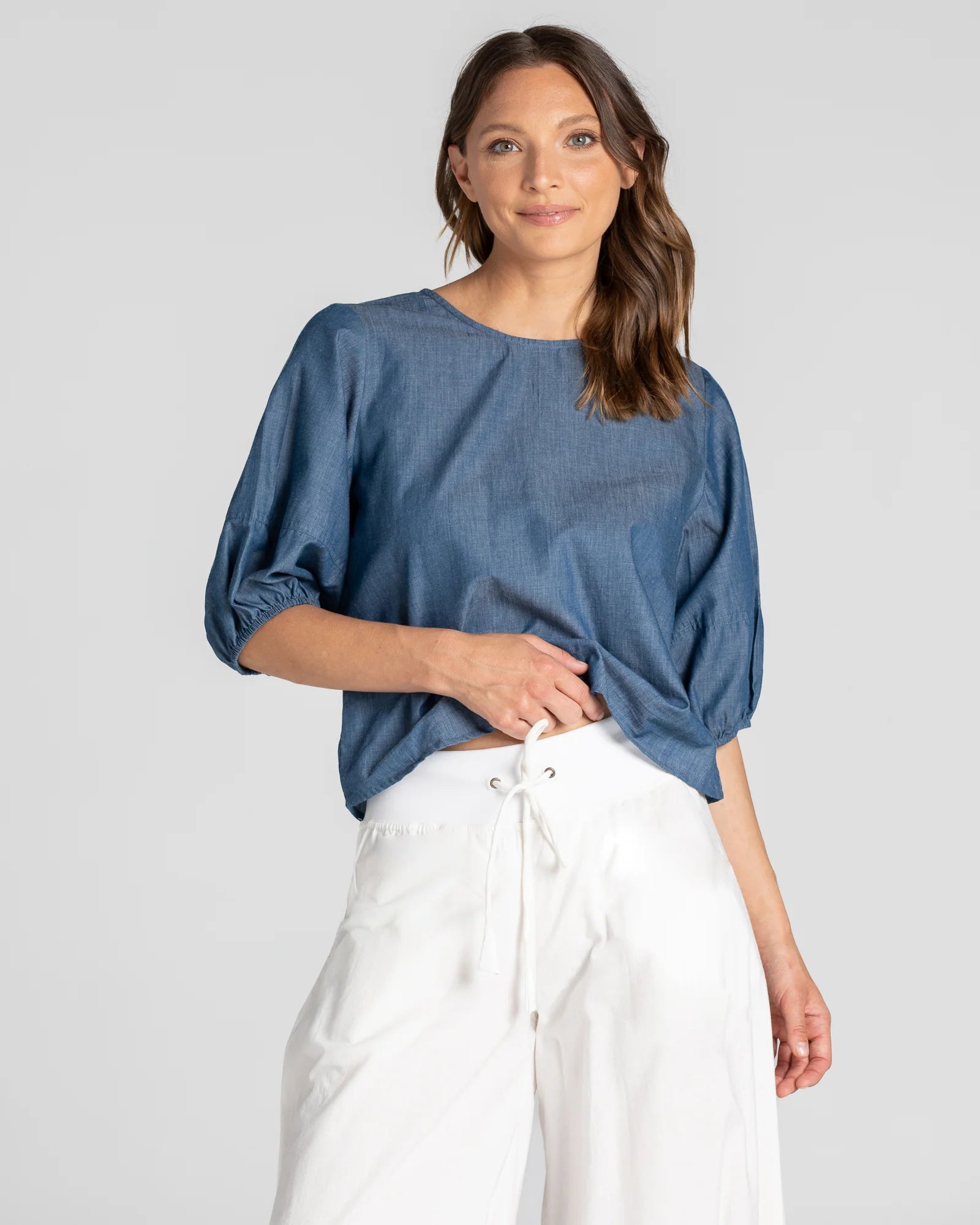 Guru Pant White Bottoms Boom Shankar