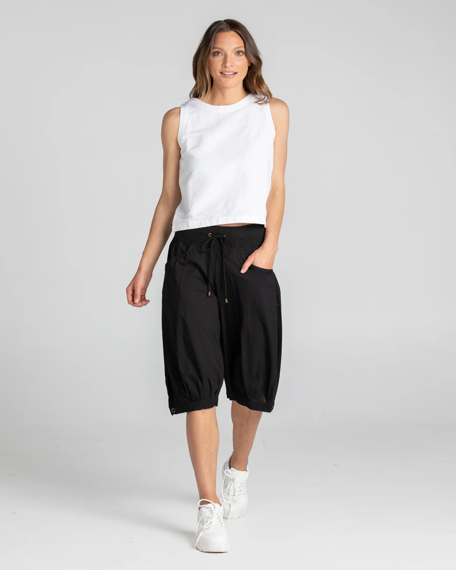 Jada Short Basic Black Bottoms Boom Shankar