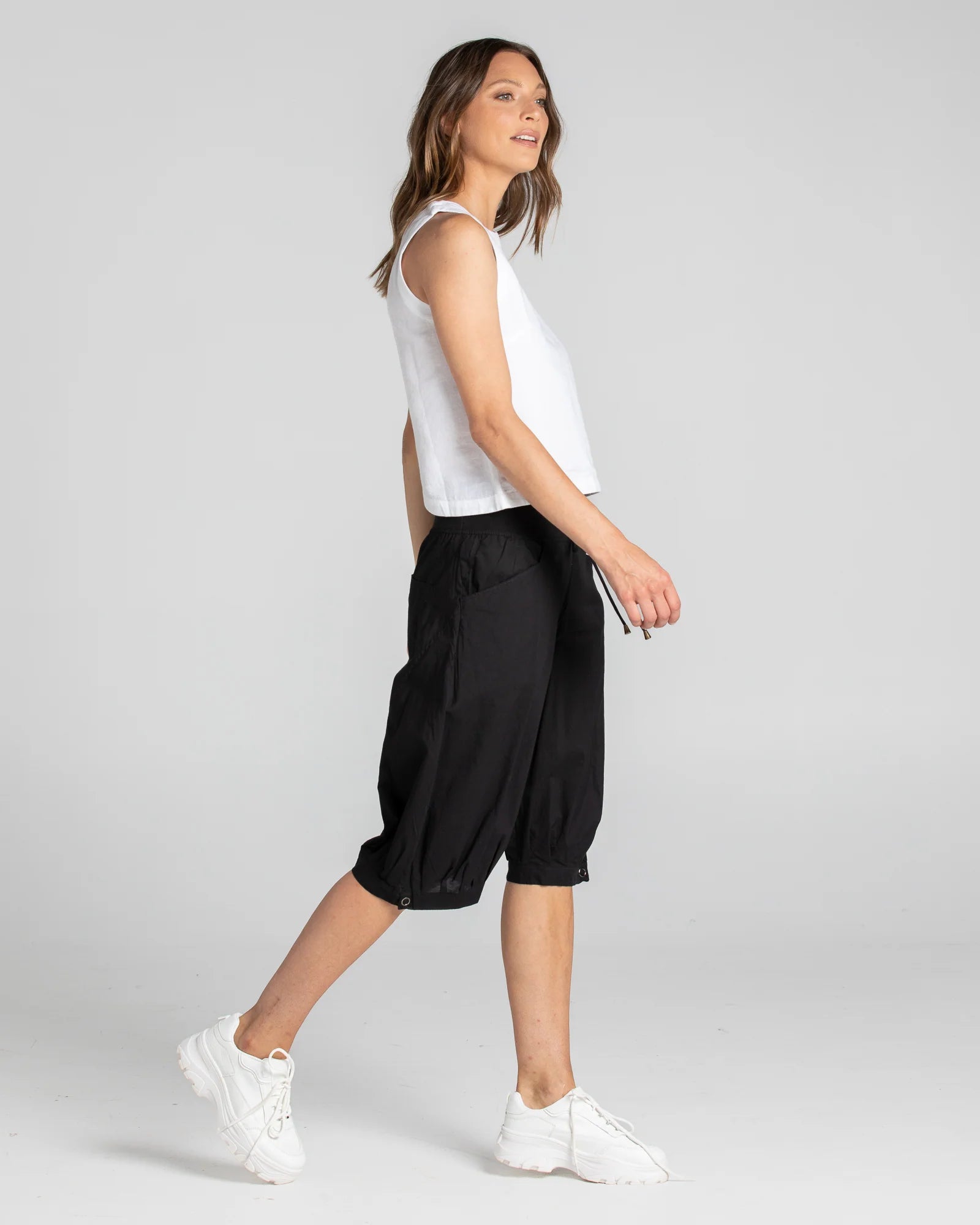 Jada Short Basic Black Bottoms Boom Shankar