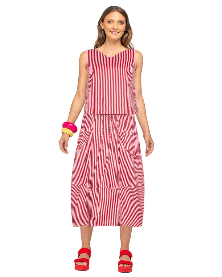 Hara Top Emilia Stripe Tops Boom Shankar XS(6-8)