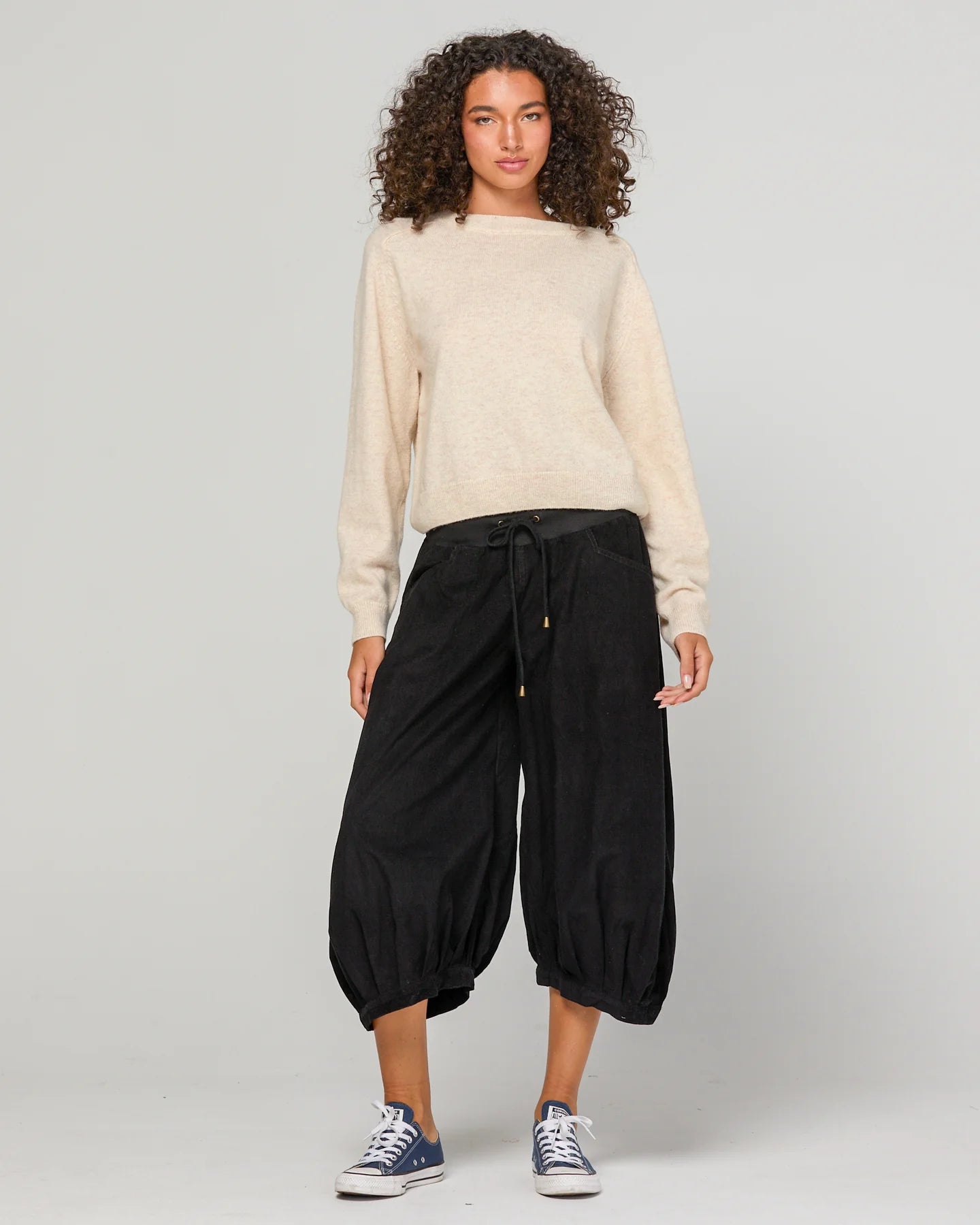 Cord Guru Pant Black Bottoms Boom Shankar