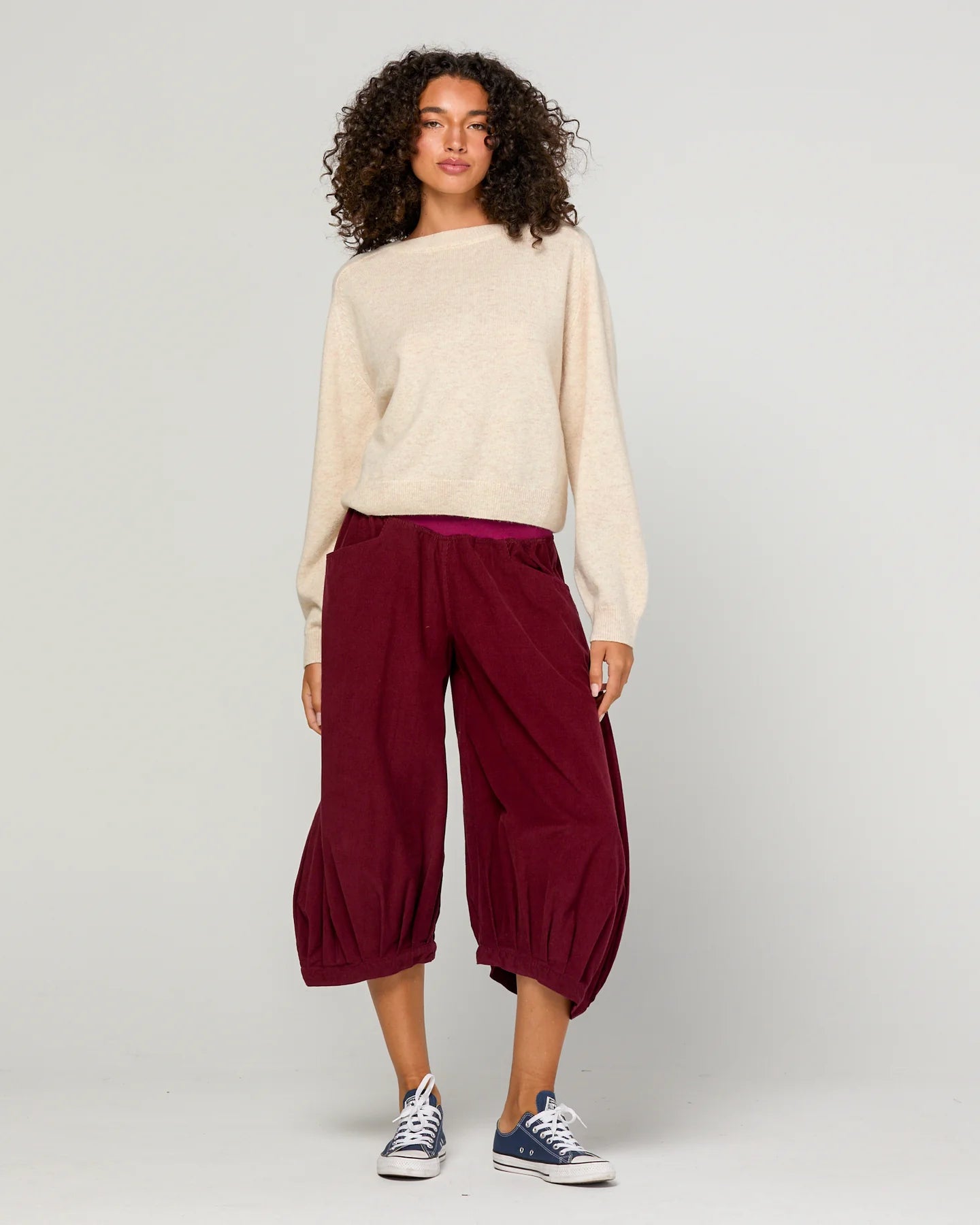Cord Guru Pant Merlot Bottoms Boom Shankar