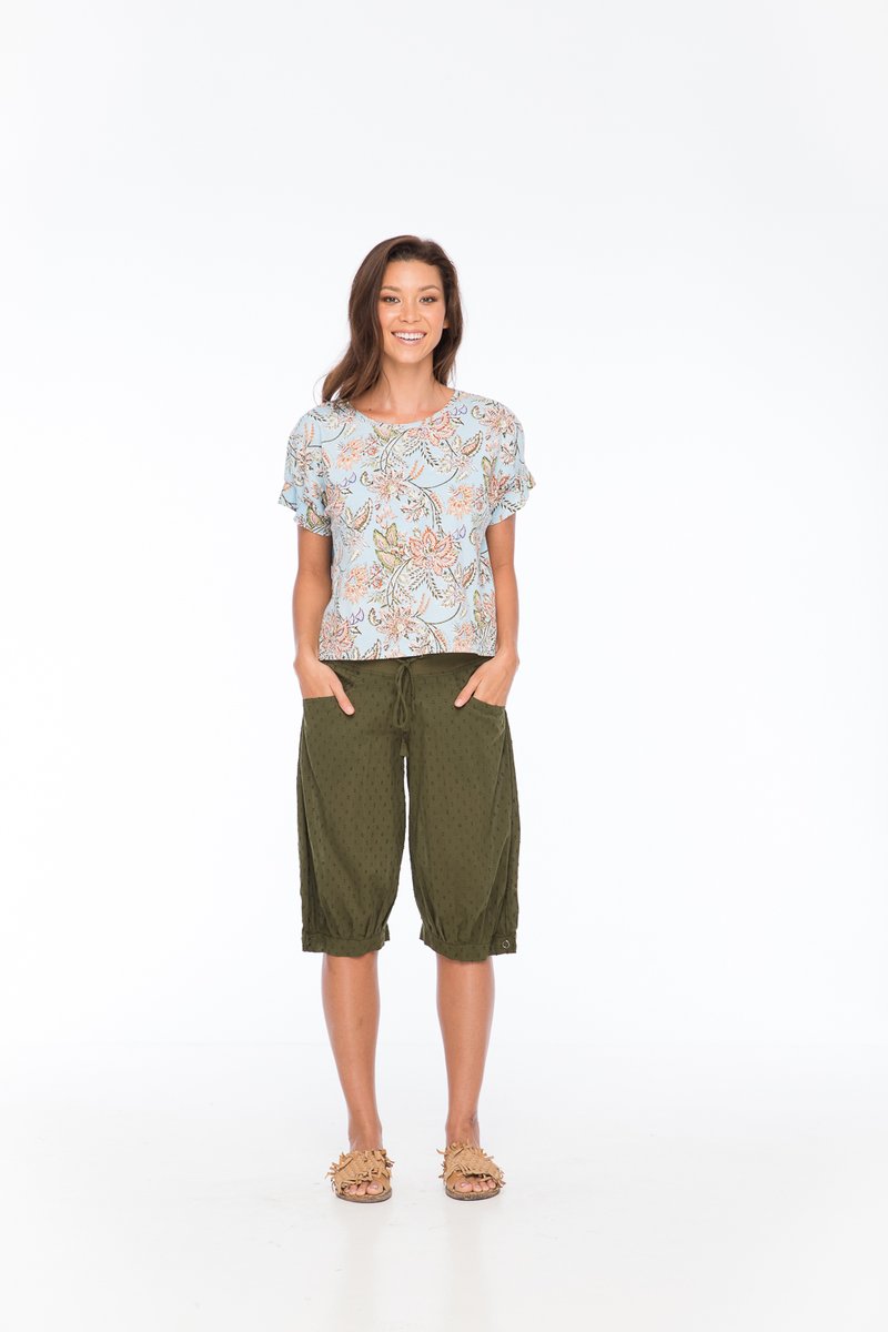 Boom Shankar Jada Shorts Basic Khaki Bottoms Boom Shankar