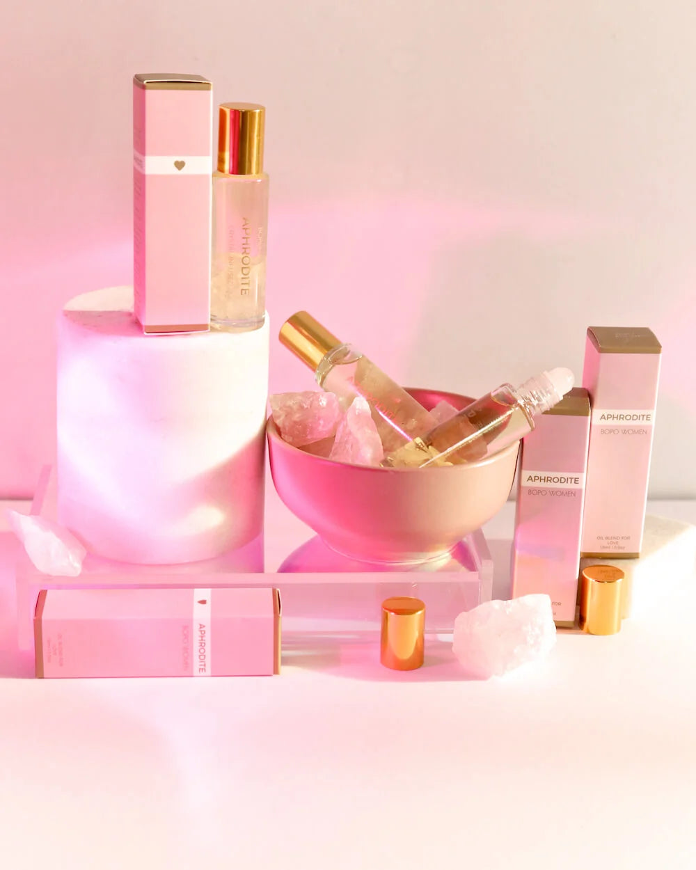 Aphrodite Crystal Perfume Roller Body Bopo Women