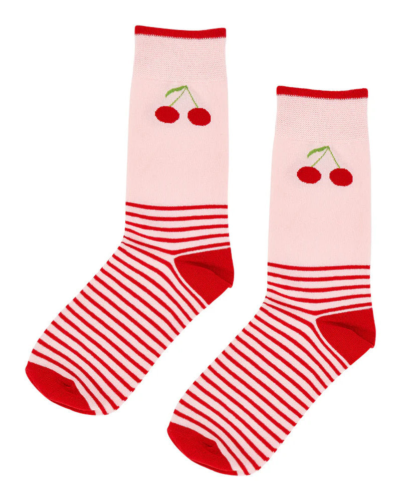 Boxed Socks Cherry Bomb Socks Annabel Trends