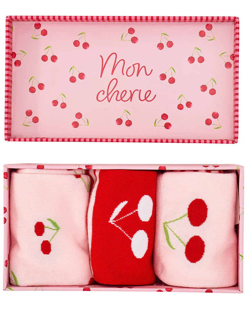 Boxed Socks Cherry Bomb Socks Annabel Trends