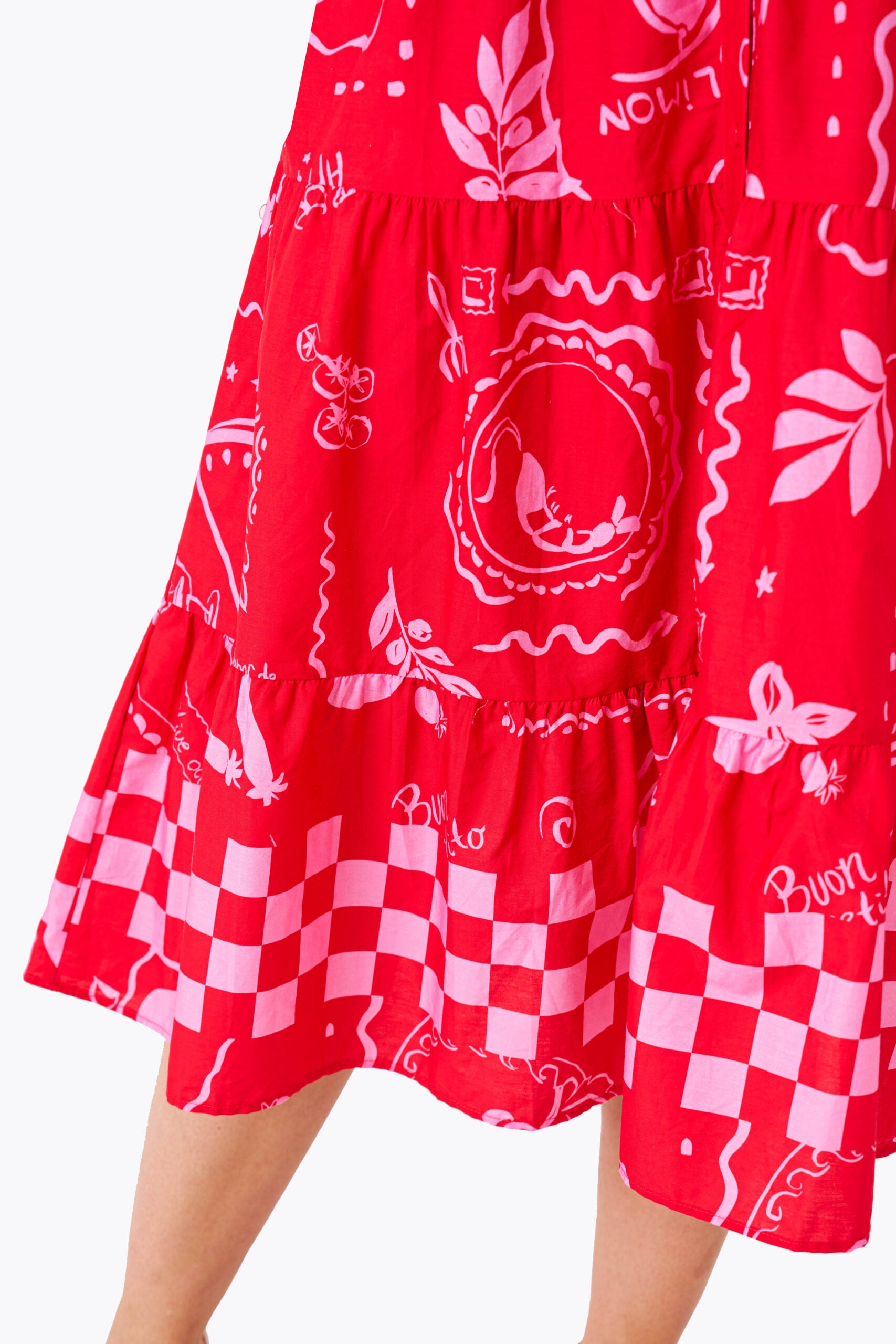 Graves Baby Dress Red Pink Dresses Boho