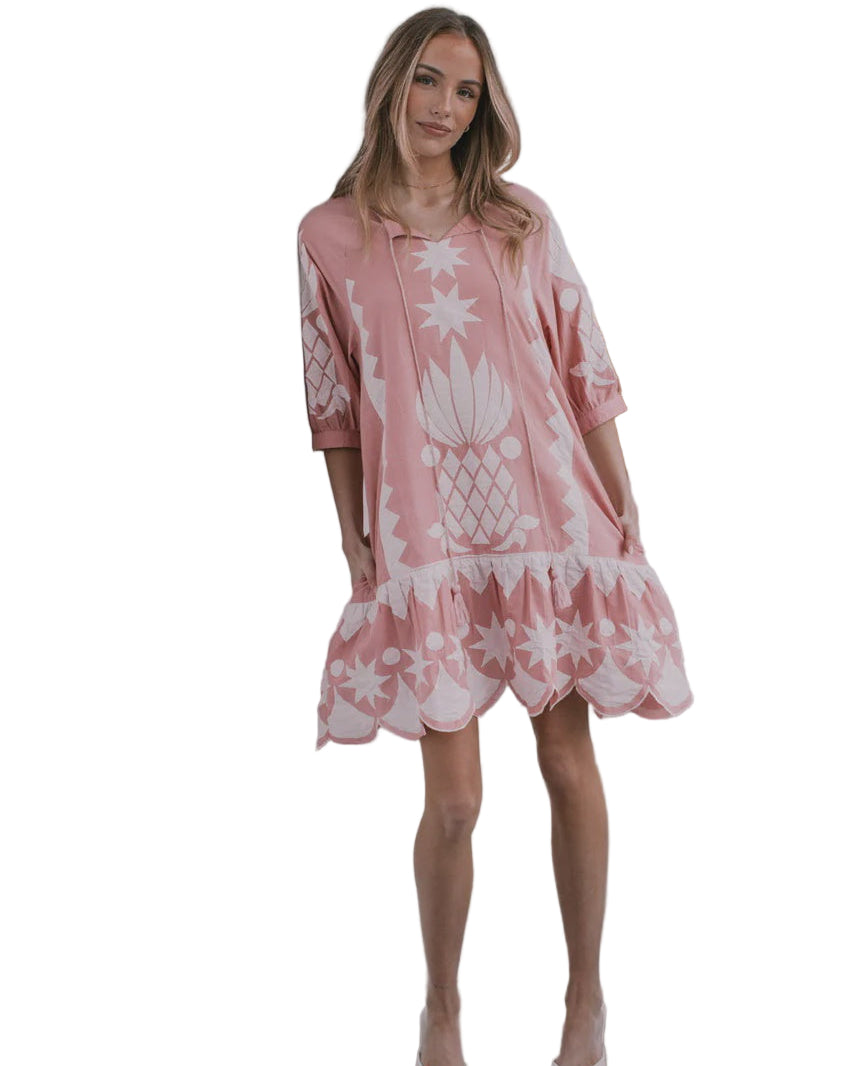 La Marais Vintage Pink Dress Dresses Joop & Gypsy