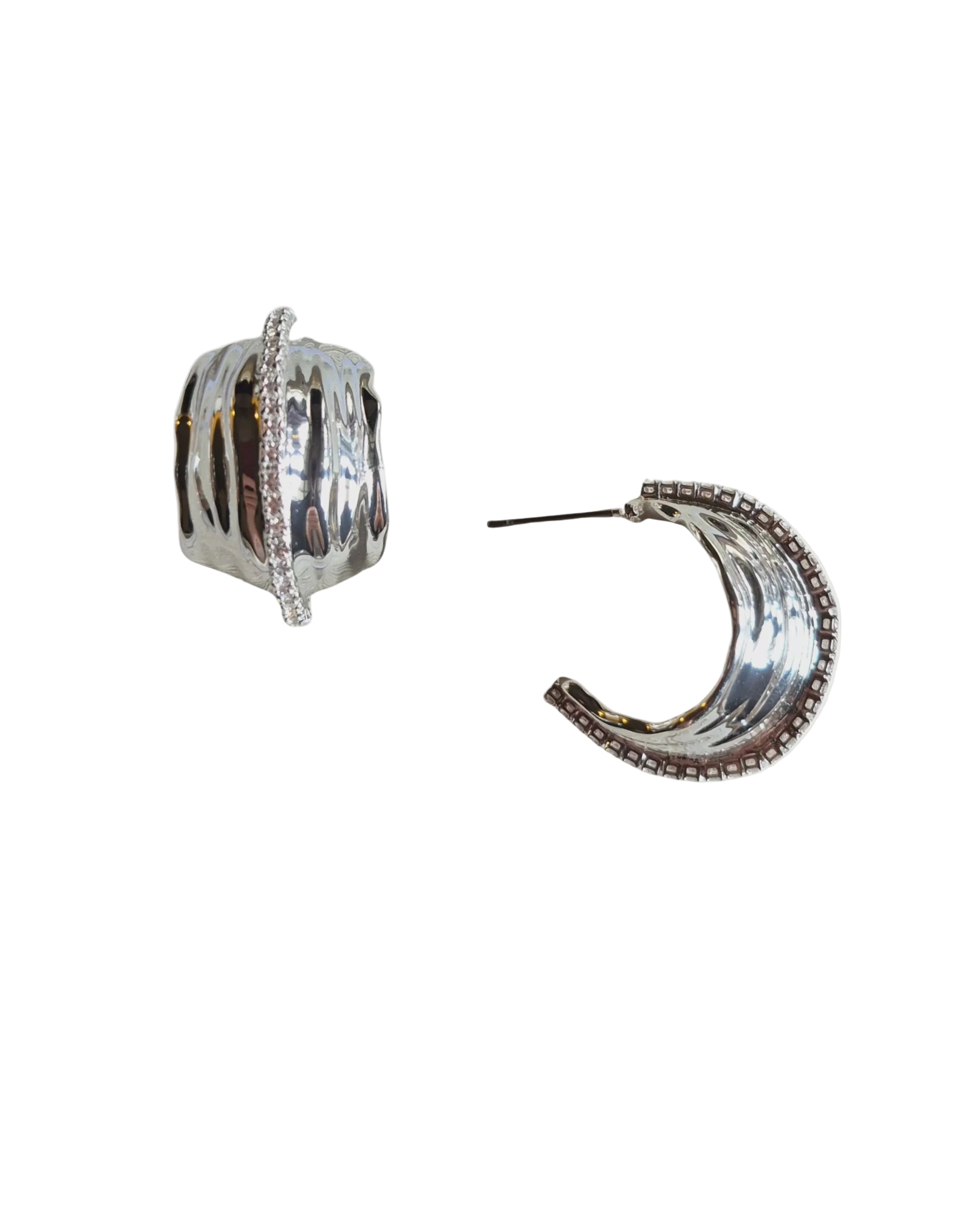 Hoop Earring CL08522SILVER Earrings Zoda