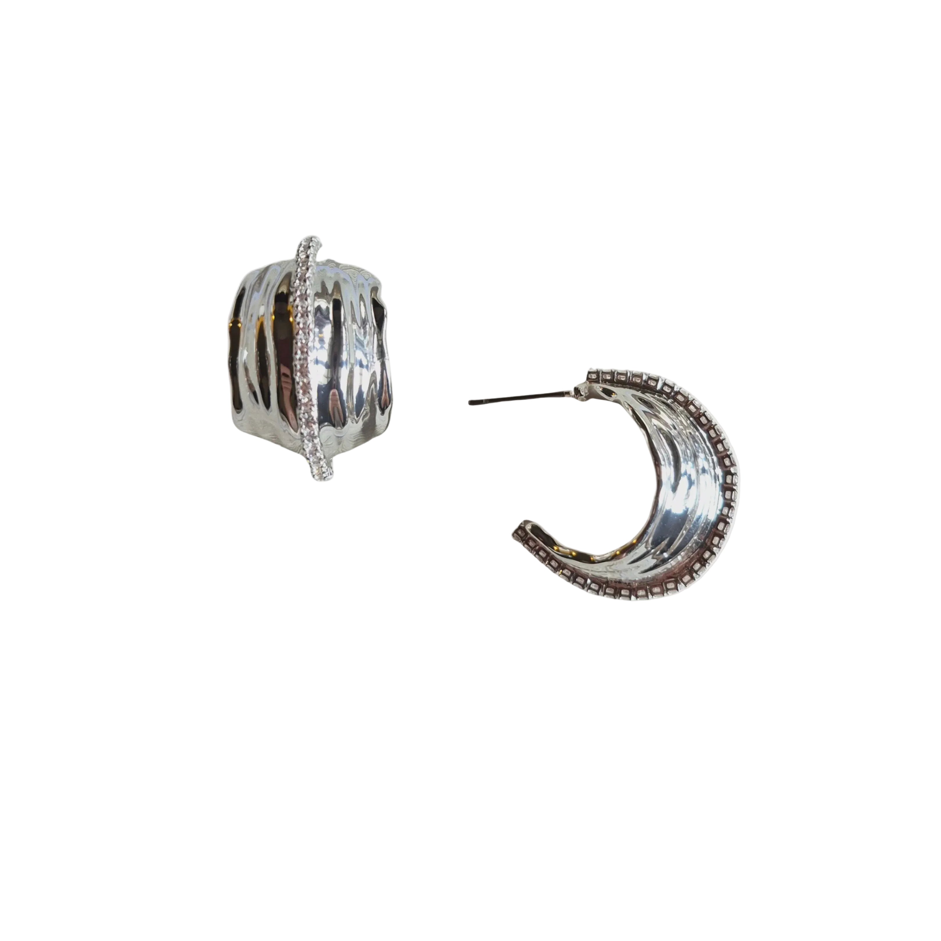 Hoop Earring CL08522SILVER Earrings Zoda