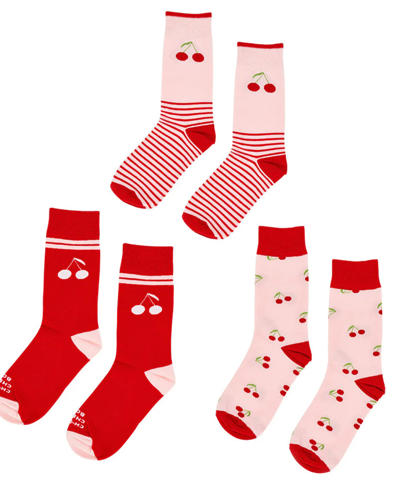 Boxed Socks Cherry Bomb Socks Annabel Trends