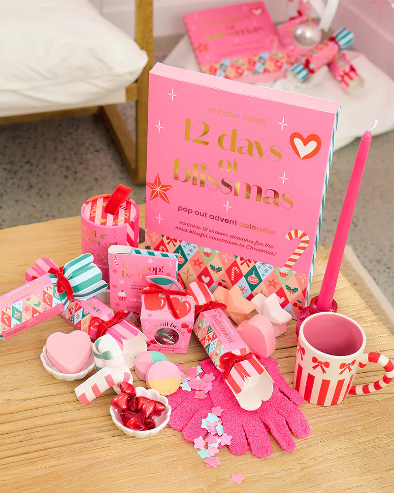 Advent Calendar Shower Steamers Festive Gifts and Accessories Annabel Trends