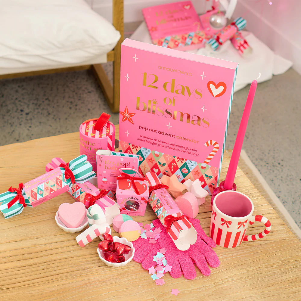 Advent Calendar Shower Steamers Festive Gifts and Accessories Annabel Trends