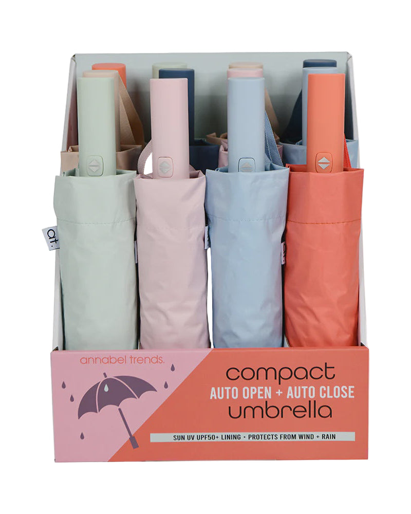 Compact Umbrella Pastel Umbrellas Annabel Trends
