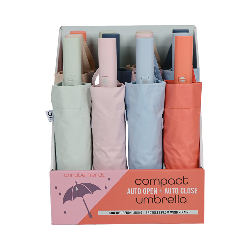 Compact Umbrella Pastel Umbrellas Annabel Trends