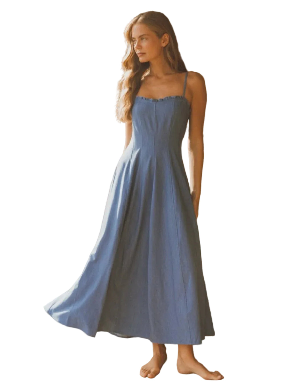 Ebby & I Denim Dress - Global Free Style