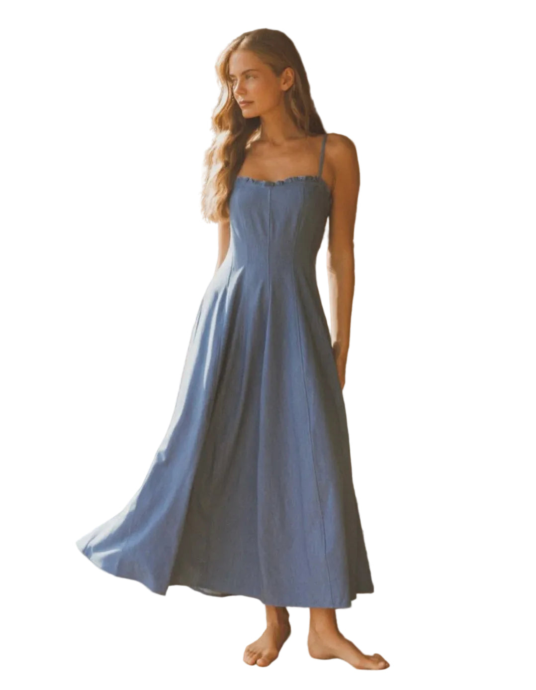 Ebby & I Denim Dress - Global Free Style