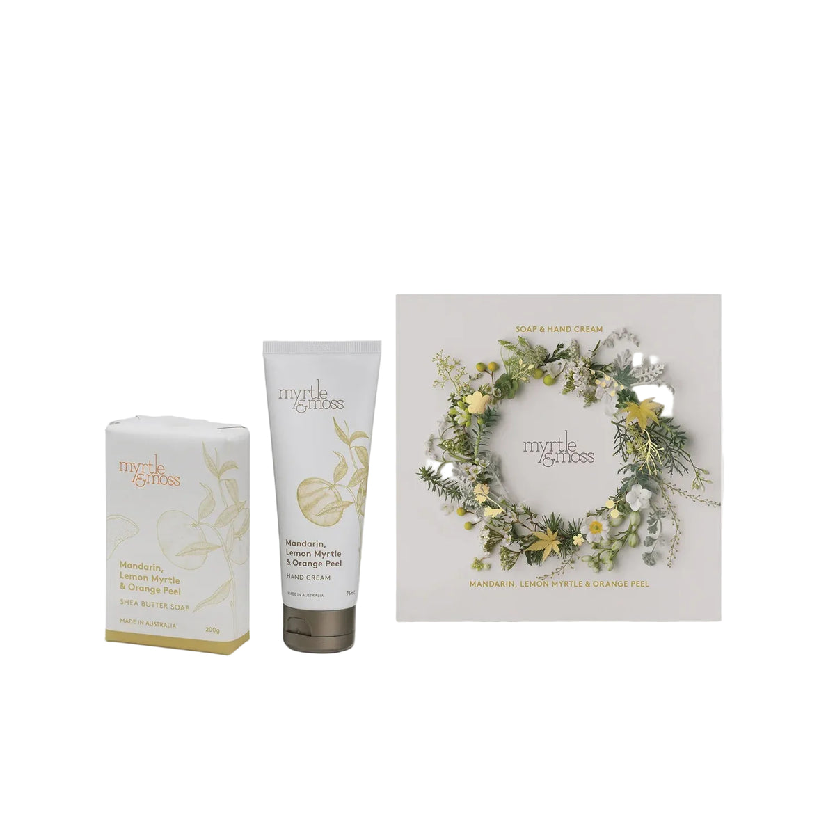Christmas Duet Mandarin, Lemon Myrtle & Orange Peel Gifts and Accessories Myrtle & Moss