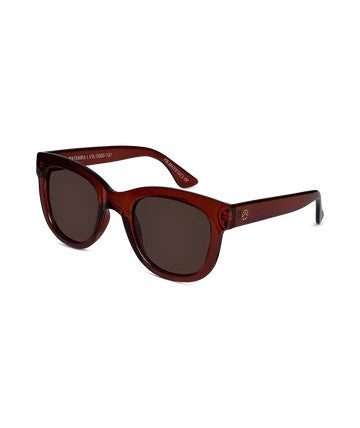 Wategos Womens Sunglasses Caramel/Brown Sunglasses & Glasses White Haven
