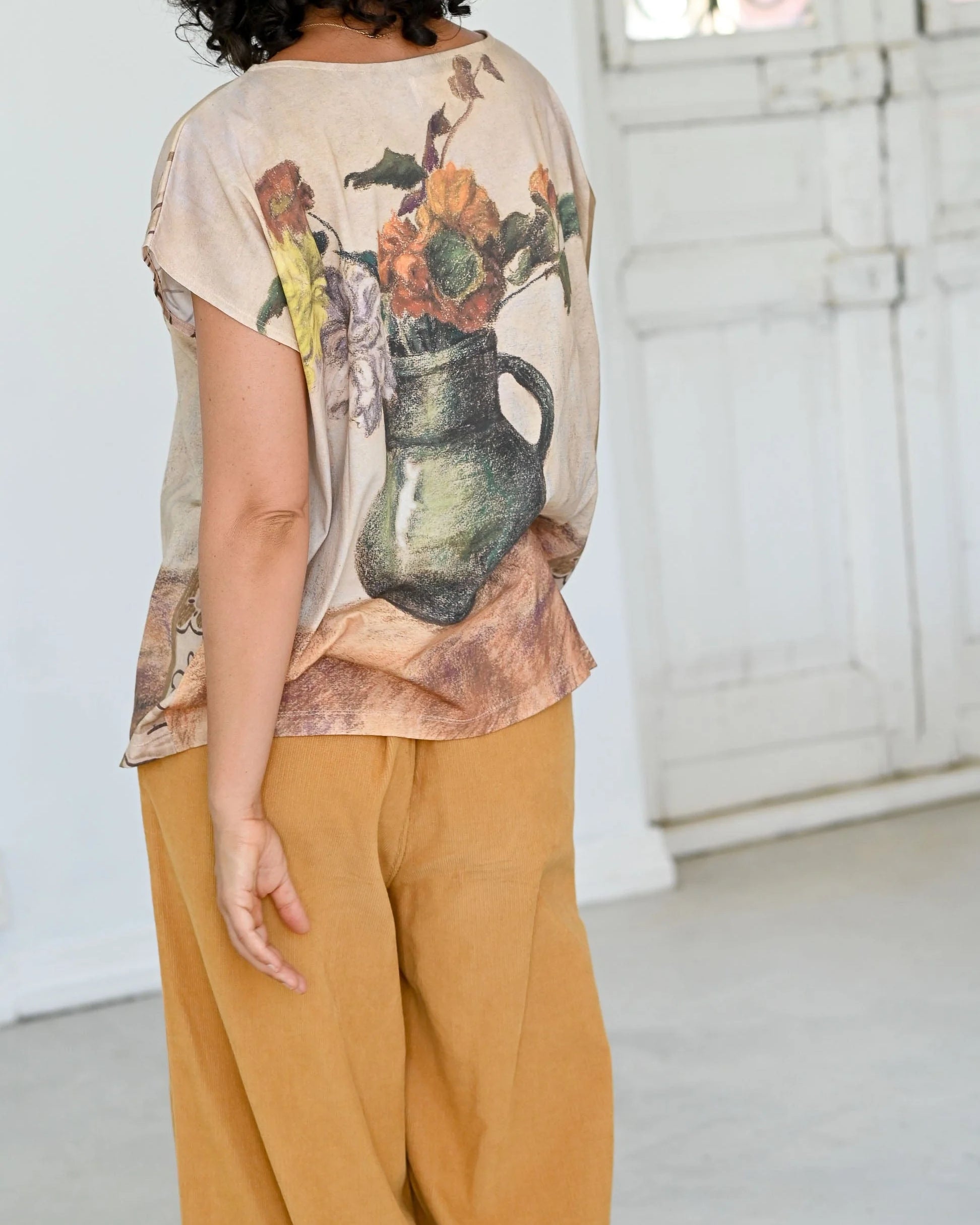 Eleanor Tee Fleurs Tops Lazybones