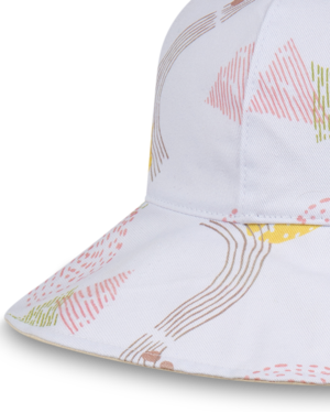 Erith Girls Floppy White Kids Hats Baby Millymook