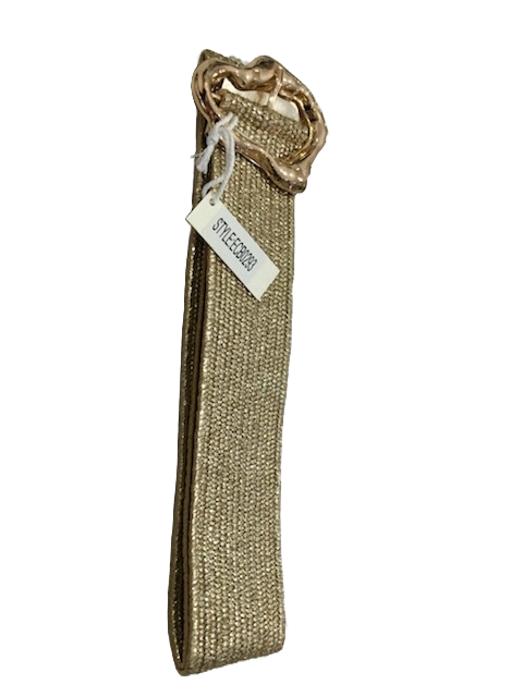 Evie Stretch Belt Buckle Gold - Global Free Style