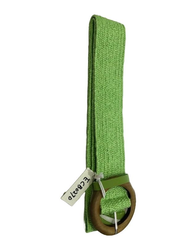 Evie Stretch Belt Lime - Global Free Style