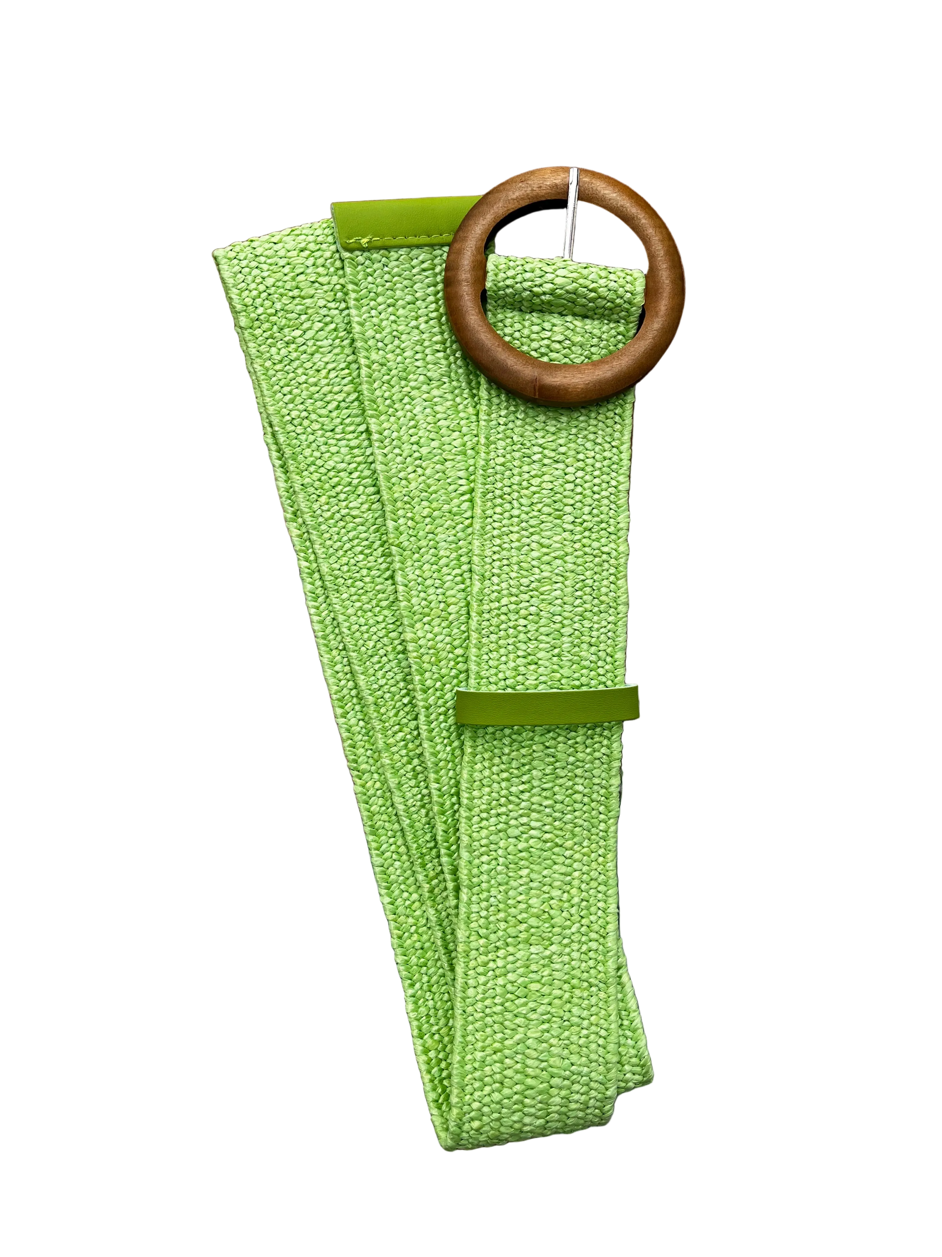 Evie Stretch Belt Lime Belts Evie Clare