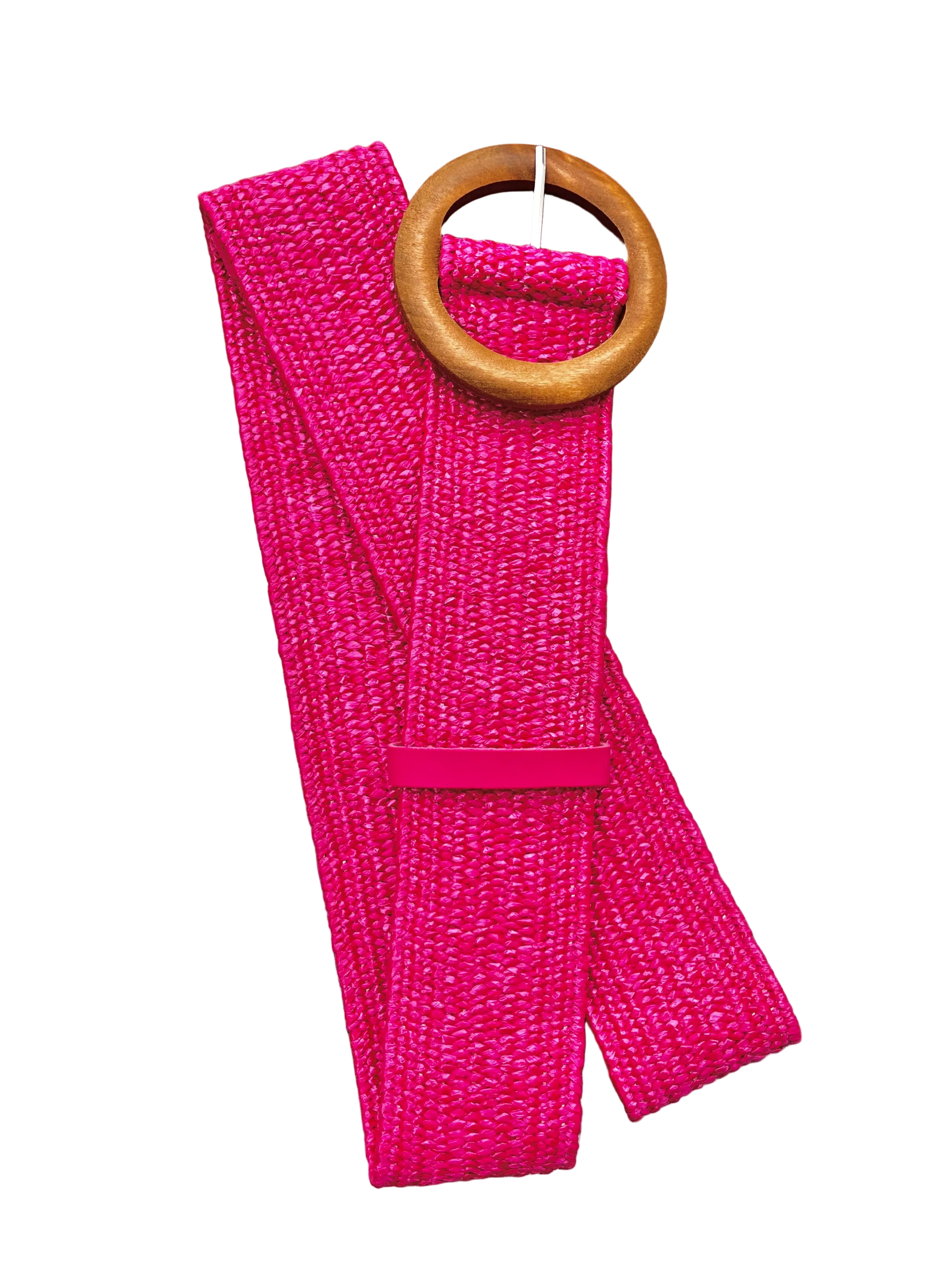 Evie Stretch Belt Pink Belts Evie Clare