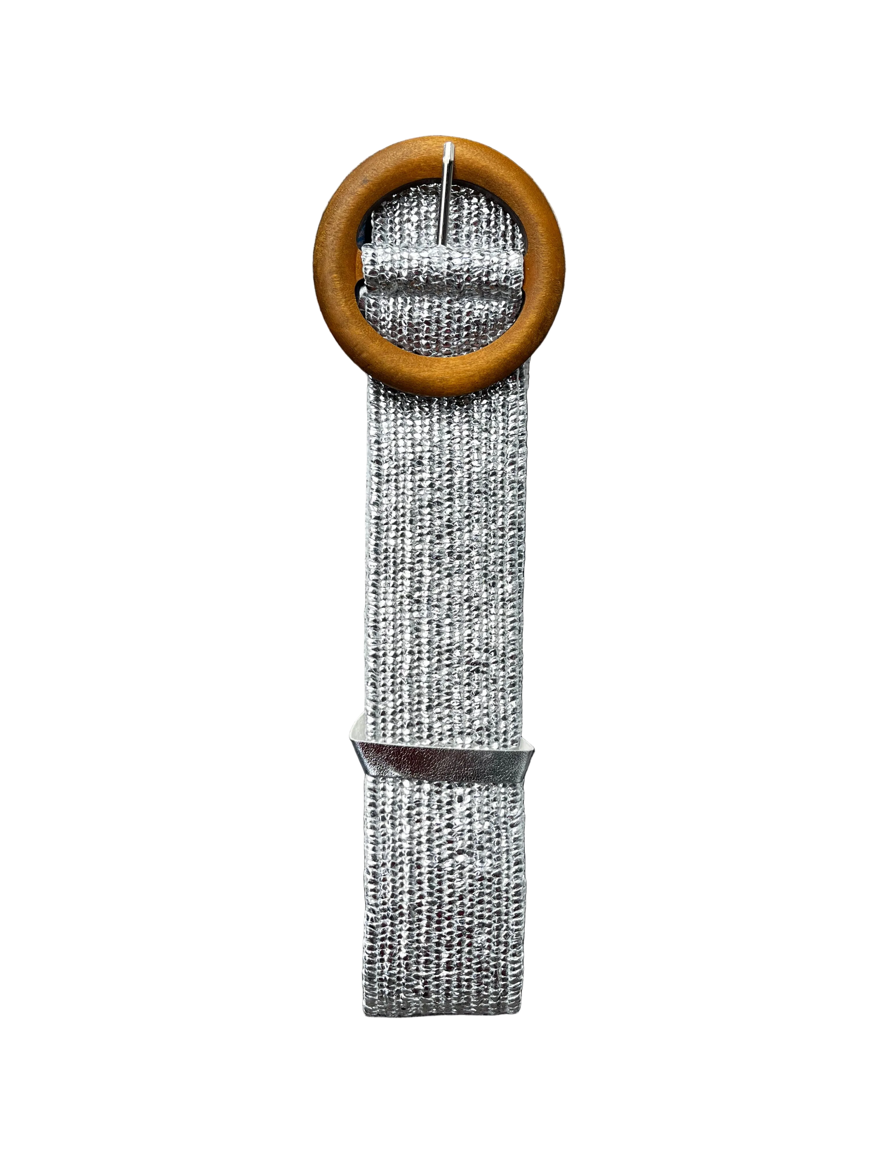 Evie Stretch Belt Silver Belts Evie Clare