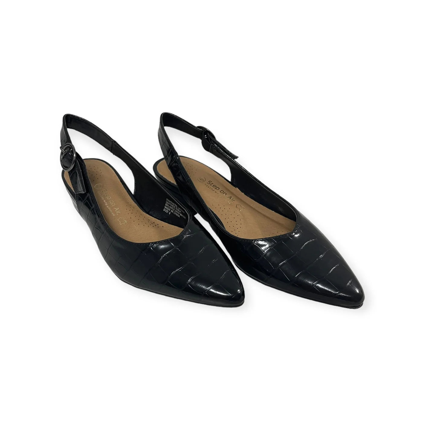 Evolve Shoe Black Croc Shoes Step on Air