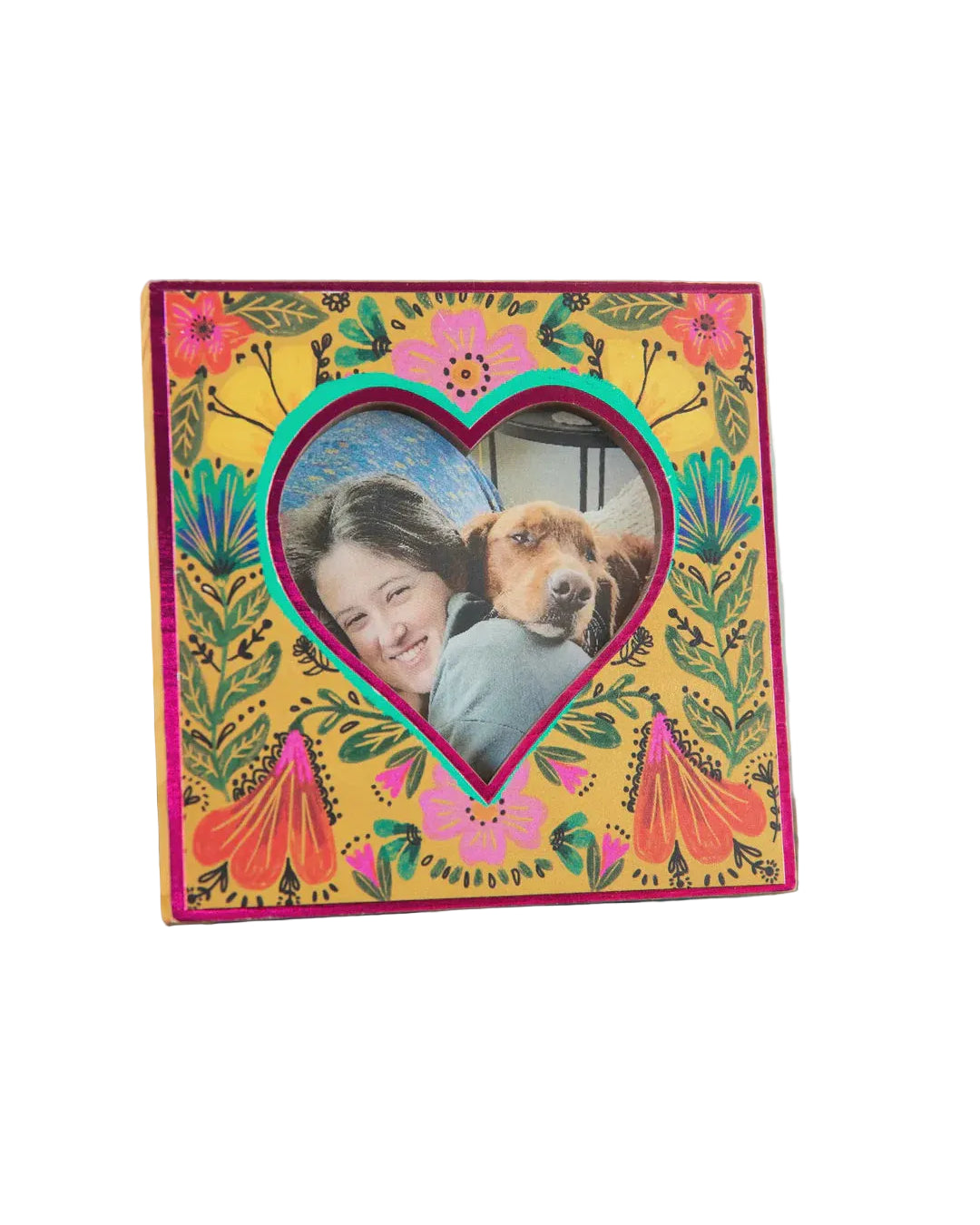 Heart Frame Mini Lime Green Gifts and Accessories Natural Life