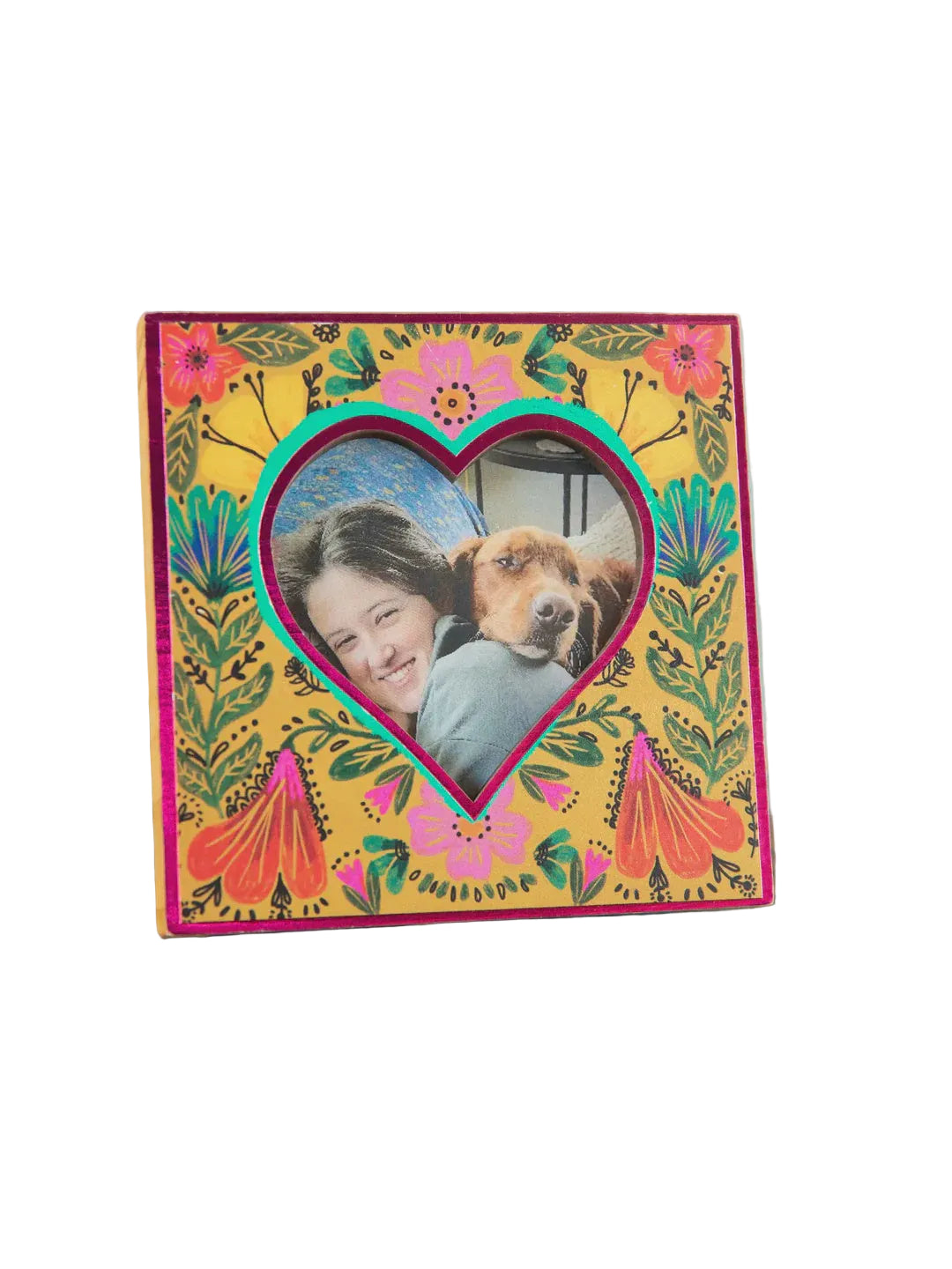 Heart Frame Mini Lime Green Gifts and Accessories Natural Life