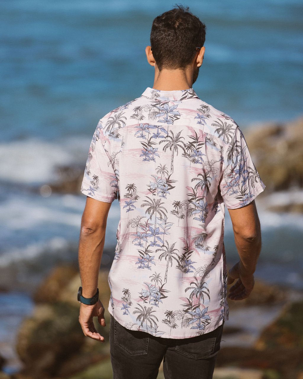 Fantasy Island Mens Short Sleeve Shirt Mens Tops Skumi