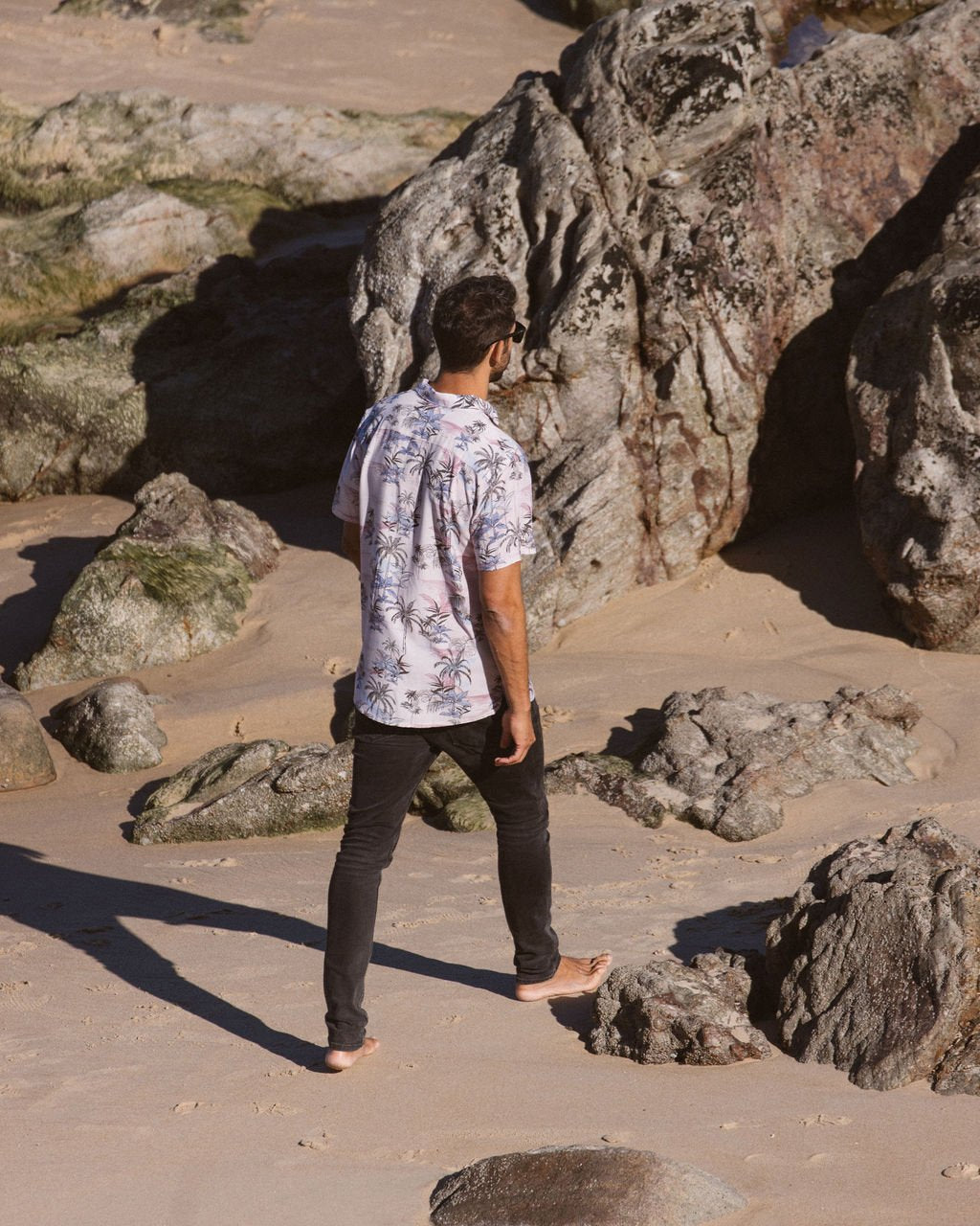 Fantasy Island Mens Short Sleeve Shirt Mens Tops Skumi