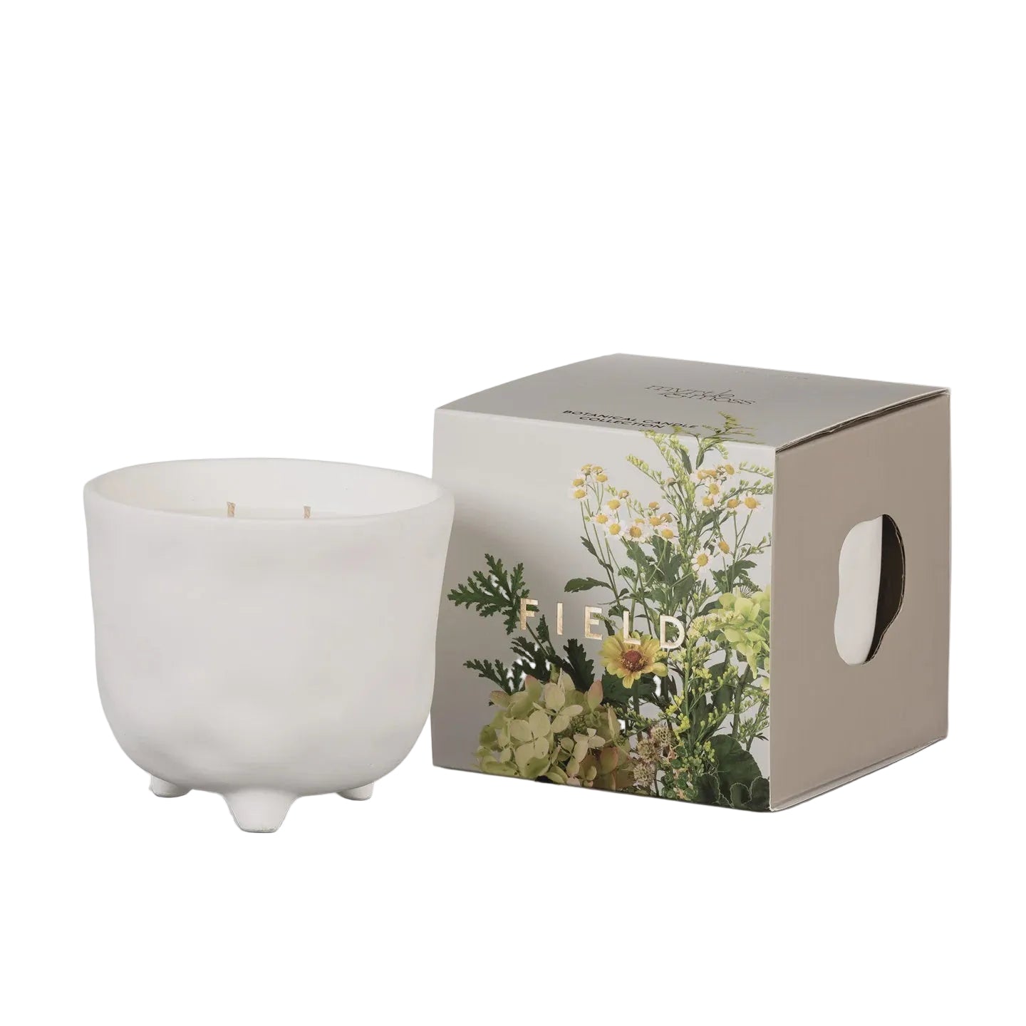 Candle Field Violet Leaf, Basil, Peppermint, Cedarwood &... Gifts and Accessories Myrtle & Moss