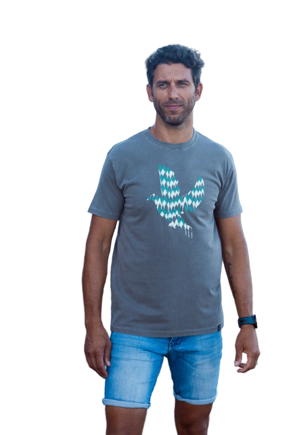 Fly Free Ash Mens T Shirt Mens Tops Skumi S