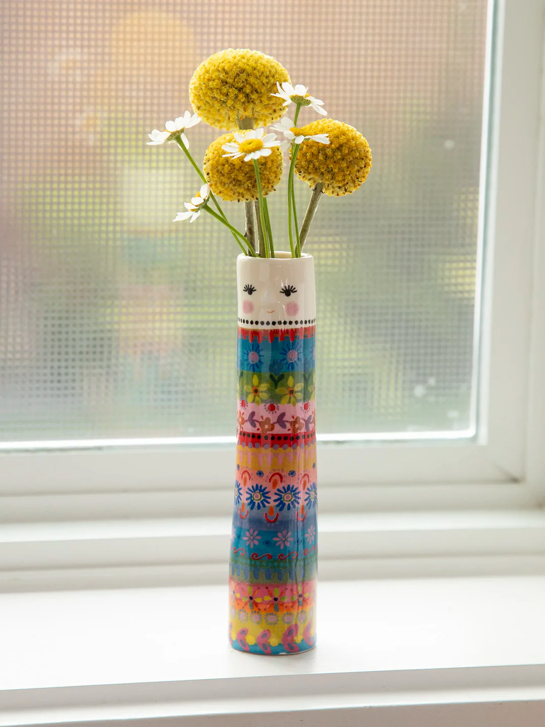 Folk Friend Bud Vase - Folk Lady Gifts and Accessories Natural Life