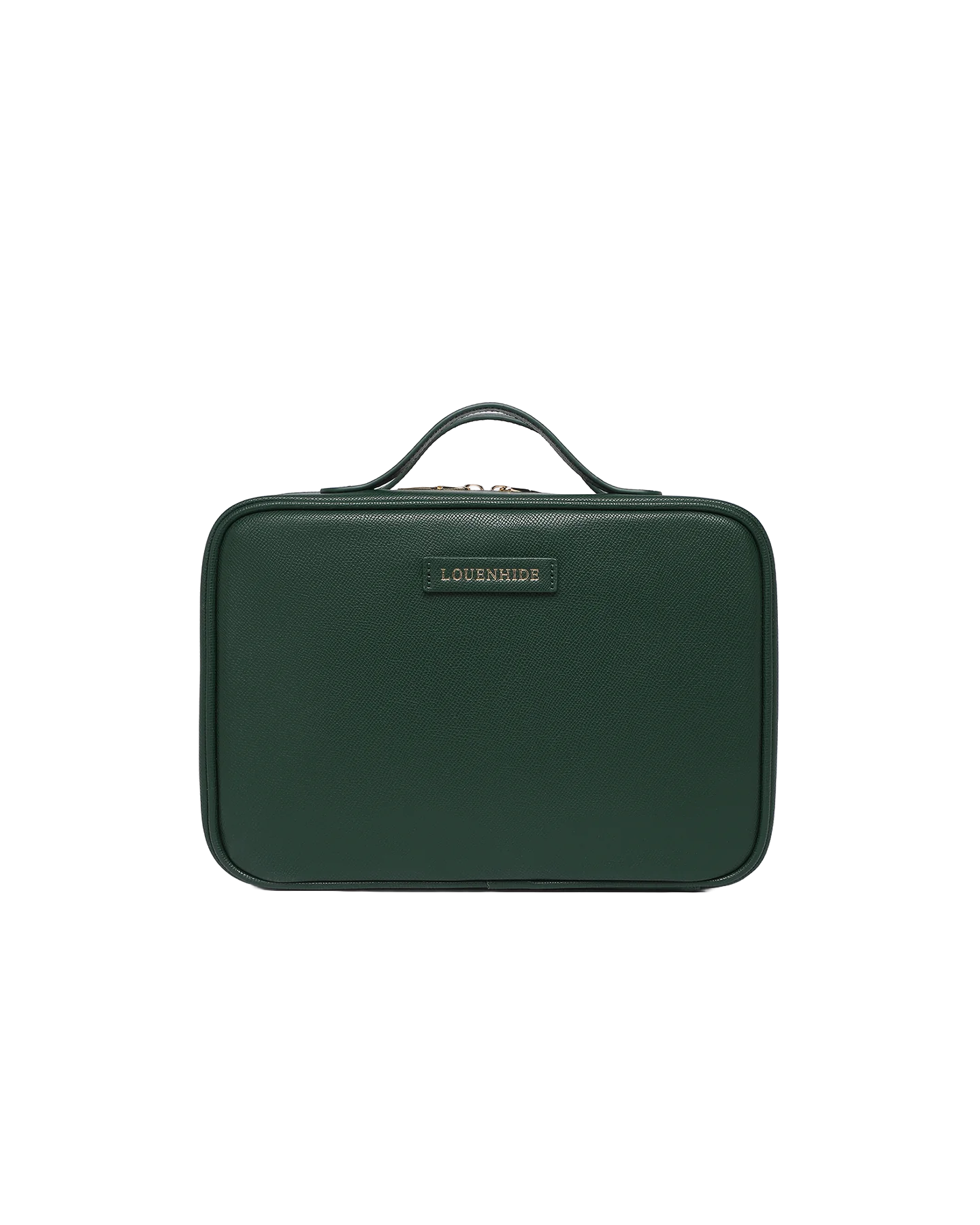 Georgie Cosmetic Case Forest Green Bags and Purses Louenhide