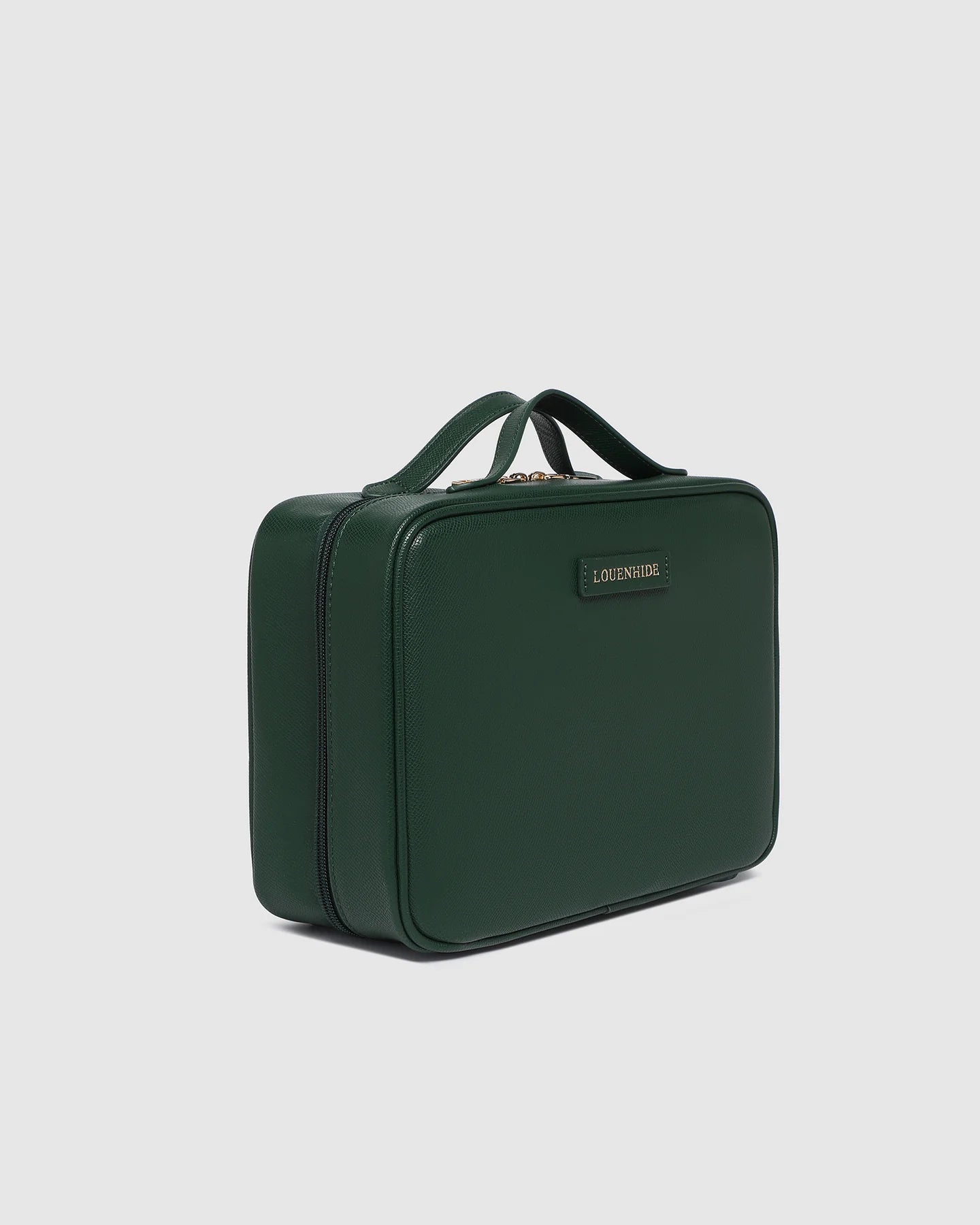 Georgie Cosmetic Case Forest Green Bags and Purses Louenhide