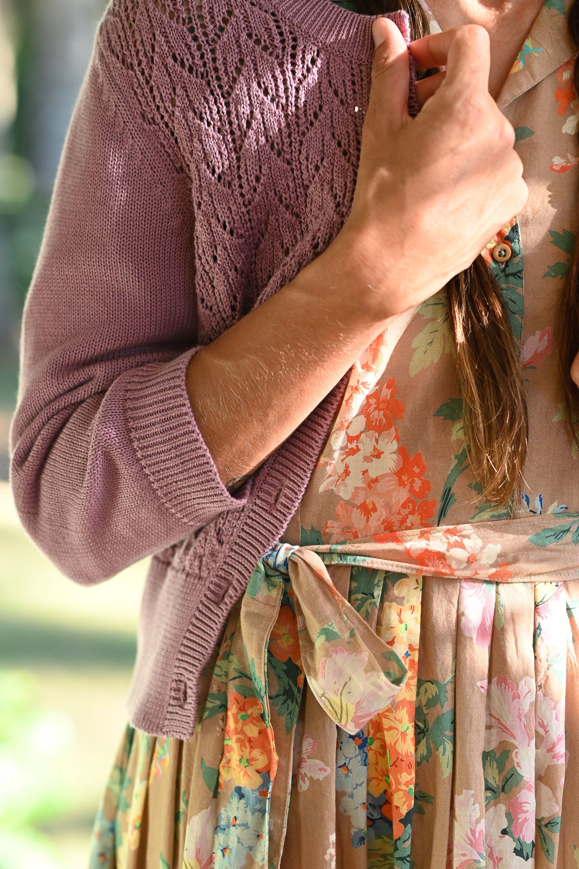 Gianna Dress in Flora Dresses Lazybones