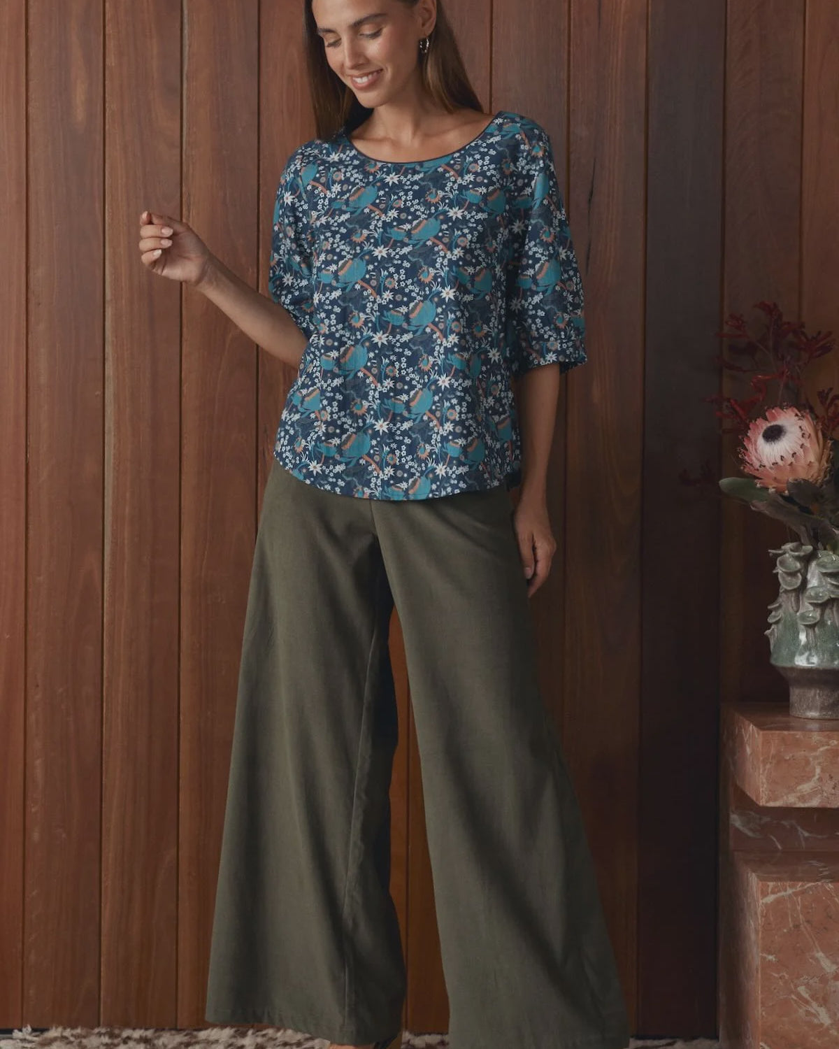 Gigi Top - Waratah Tops MahaShe