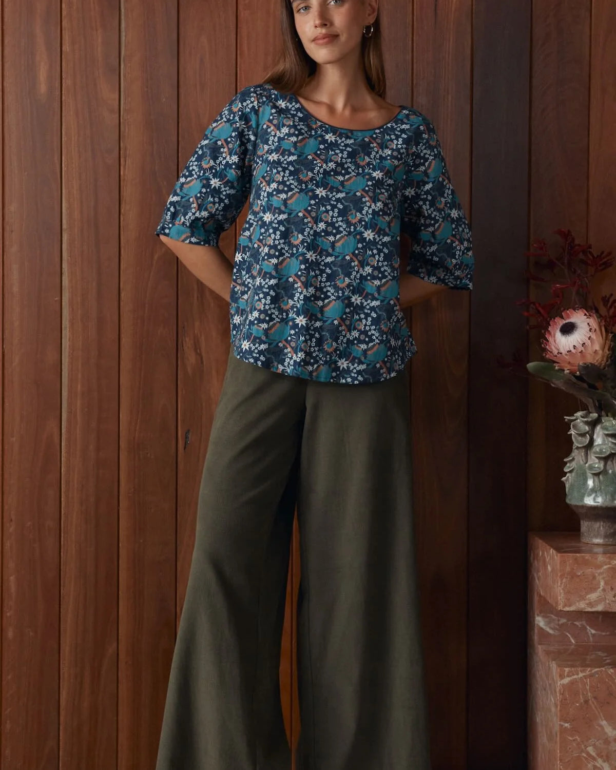 Gigi Top - Waratah Tops MahaShe